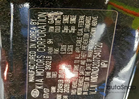 2018 Kia Soul z USA, uszkodzony, nr VIN KNDJN2A20J7540720